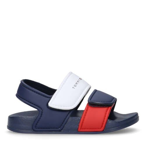 Tommy Hilfiger Joel sandalen blauw/wit/rood