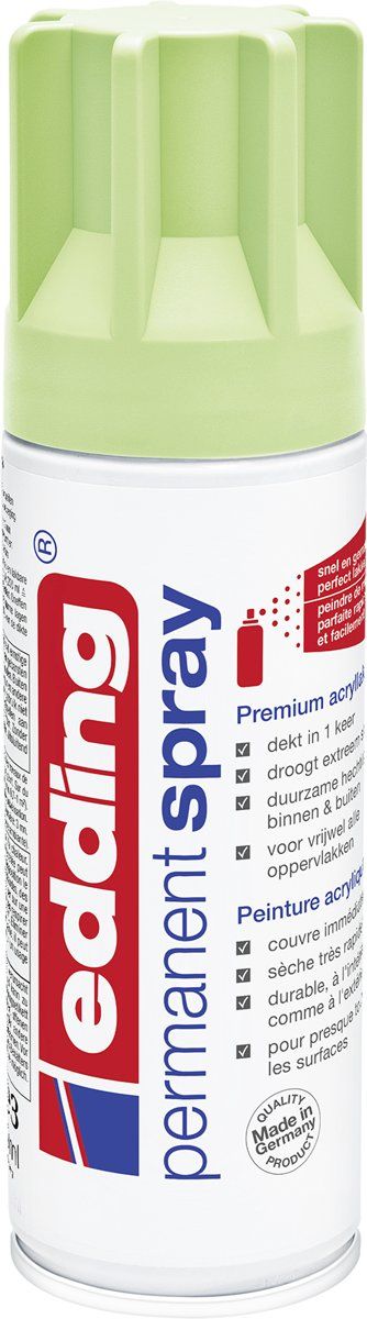 Edding 5200 spuitbus verfspray - Pastelgroen mat