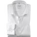 OLYMP Level 5 body fit overhemd - mouwlengte 7 - wit diamant twill - Strijkvriendelijk - Boordmaat: 40 (EU maat: M)