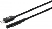 Manhattan USB-kabel 1.80 m Zwart