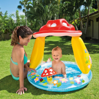 Intex Baby Pool - Mushroom Sunshade