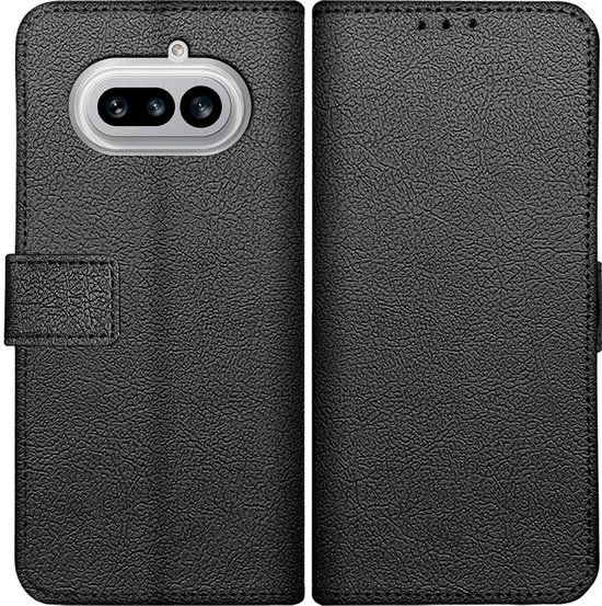 Just in Case Book Case Classic Zwart Nothing Phone (4a)