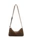 LIEBESKIND BERLIN Leren schoudertas Sky II Hobo Roasted Coconut donkerbruin