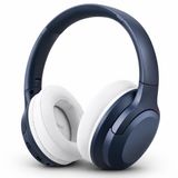WiseQ ANC Koptelefoon Kinderen – Actieve Noise Cancelling – Draadloze Koptelefoon Kind – 35u Bluetooth – Hufterproof – Over Ear - Geluidsdempende koptelefoon met Microfoon - Blauw