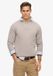 Superdry - Sweatshirt met ronde hals en micrologo - Heren - Truien - M - deep beige slub