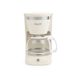 Salter Retro filterkoffiezetapparaat, 1,25 l glazen kan, 10 kopjes | 30 min warmhoudfunctie, automatische uitschakeling, oververhittingsbeveiliging, uitneembaar filter, 800 W, crème