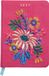 Taschenkalender Groh Verlag Taschenkalender A6 2027: Blütenmotiv, bestickt, pink