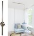 Lightswing Single 90cm - RVS - Ophangsysteem voor Hanglampen