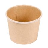 50 stuks - kleine glazen 60 ml 210 + 18 Pe G/M2 Ø6,15/4,75 x 4,8 cm bruin karton