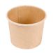 50 stuks - kleine glazen 60 ml 210 + 18 Pe G/M2 Ø6,15/4,75 x 4,8 cm bruin karton