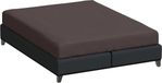 Bella Donna Hoeslaken Jersey Tweepersoons Mokka 140x200 cm