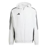 adidas heren Tiro24 Windbreaker Coat, white/black, XXL