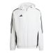 adidas heren Tiro24 Windbreaker Coat, white/black, XXL