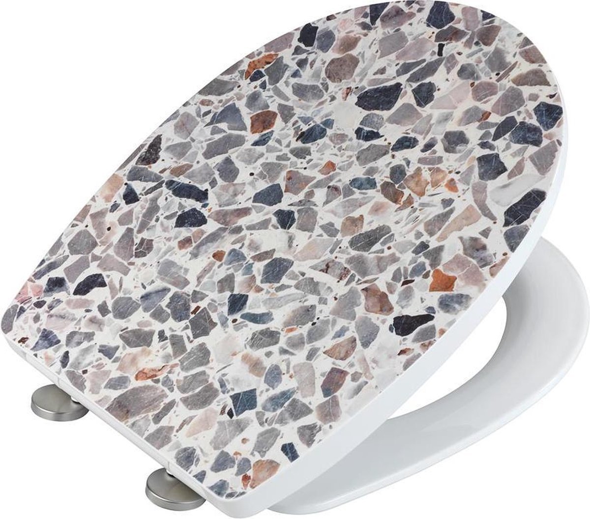 WENKO Wc-bril Terrazzo