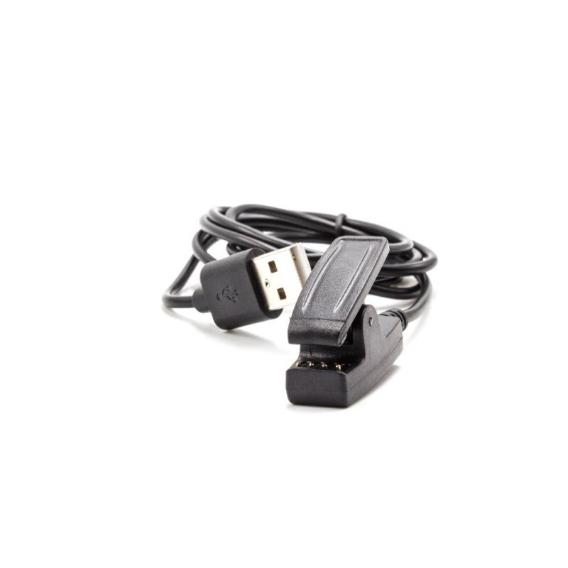 VHBW USB kabel voor Garmin Approach S20 en Forerunner 230, 235, 630 en 735XT - 1 meter