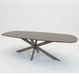 Eurofar Levico eettafel polystone lichtgrijs ovaal 240 cm