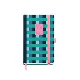 Miquelrius Weekplanner 2026, klein formaat (90 x 140 mm), weekplanning, kartonnen hardcover, spiraalbinding, elastische sluiting, 80 g/m² papier, EN-PT, blokkleur