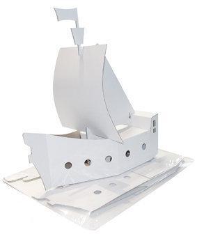 Blancofun Piratenschip wit