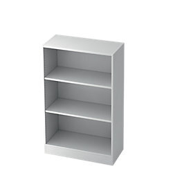 Hammerbacher Boekenkast V6500/W Wit 80 x 40 x 127 cm