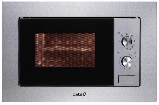 Cata MC20IX - Built-in Microwave with Grill - 20 L - 800W - Stainless Steel