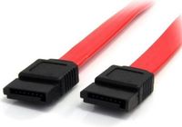 Startech SATA24 SATA-kabel Rood 0.30 m
