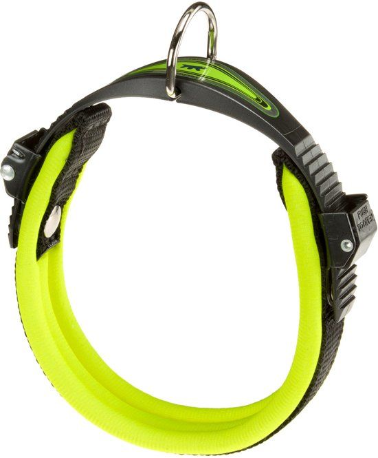Ferplast ErgoFluo C25/60 HB - Honden Halsband - Geel