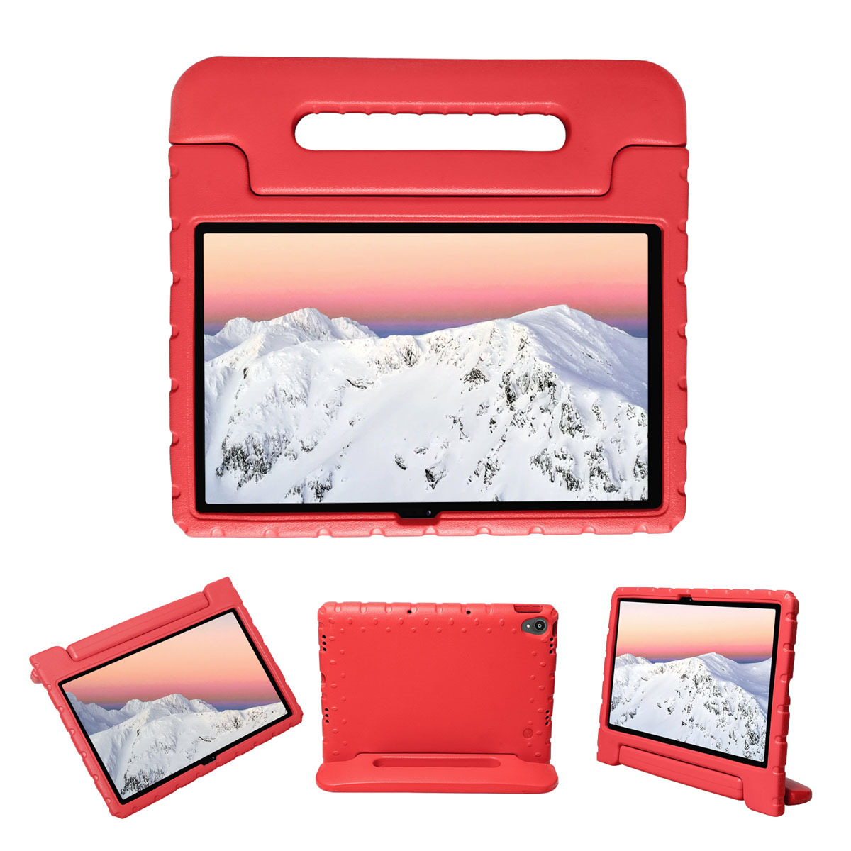 imoshion Kidsproof Backcover met handvat Lenovo Tab P11 tablethoes - Rood
