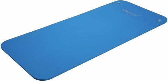 LMX Professionele Aerobic Fitnessmat - 140x60x1,6cm - Blauw