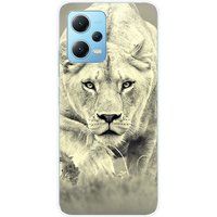 Lioness Siliconen hoesje compatibel met Xiaomi Redmi Note 12 5G, Xiaomi Poco X5
