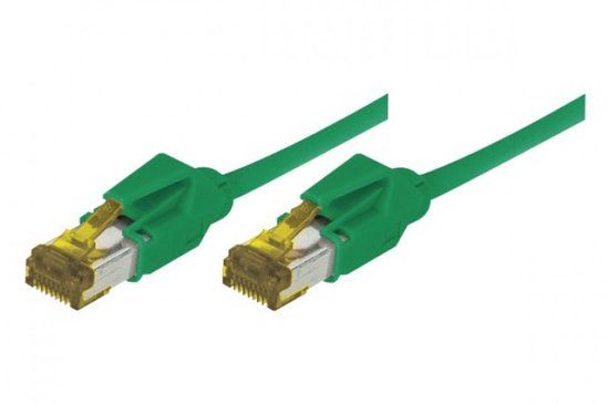 EXC Patch RJ45 S/FTP CAT 7 LSOH Snagless Green 20 m