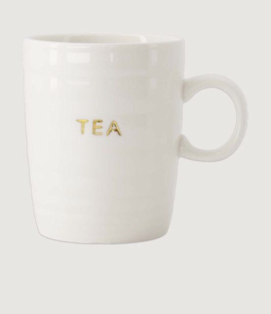Zusss Theemok tea gouden letters