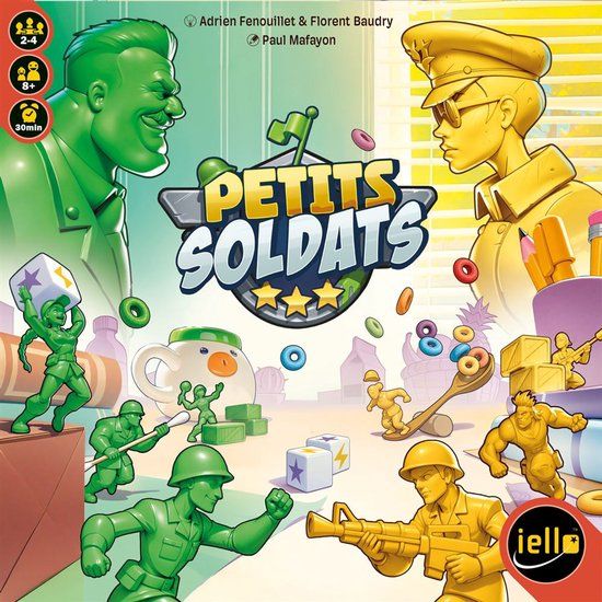 Iello – Petits Soldats – Bordspel – Strategie – 2-4 spelers