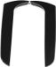 Audi A4 B8 Allroad Avant 2009-2016 - 2Pcs Noir Brillant Spoiler Latéral de Lunette Arrière