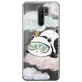 ERT GROUP mobiel telefoonhoesje voor Xiaomi REDMI 9 origineel en officieel erkend Babaco patroon Panda 001 optimaal aangepast aan de vorm van de mobiele telefoon, gedeeltelijk bedrukt