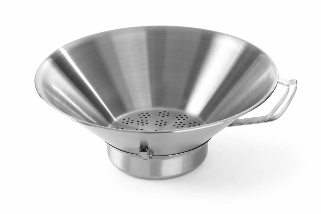 Hendi Frites Lekbak RVS Professional - Ø41x(H)17cm