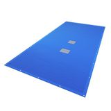 VOUNOT Rechthoekig zwembadzeil 8 x 4 m