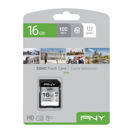 PNY Elite SDHC 16GB - Class 10