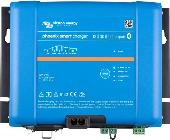 Victron Energy Victron Phoenix Smart lader 12/30 (1+1) IP43 230V