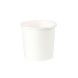 GREENBOX Biologische wegwerpbeker, 25 stuks, 300 ml, wit