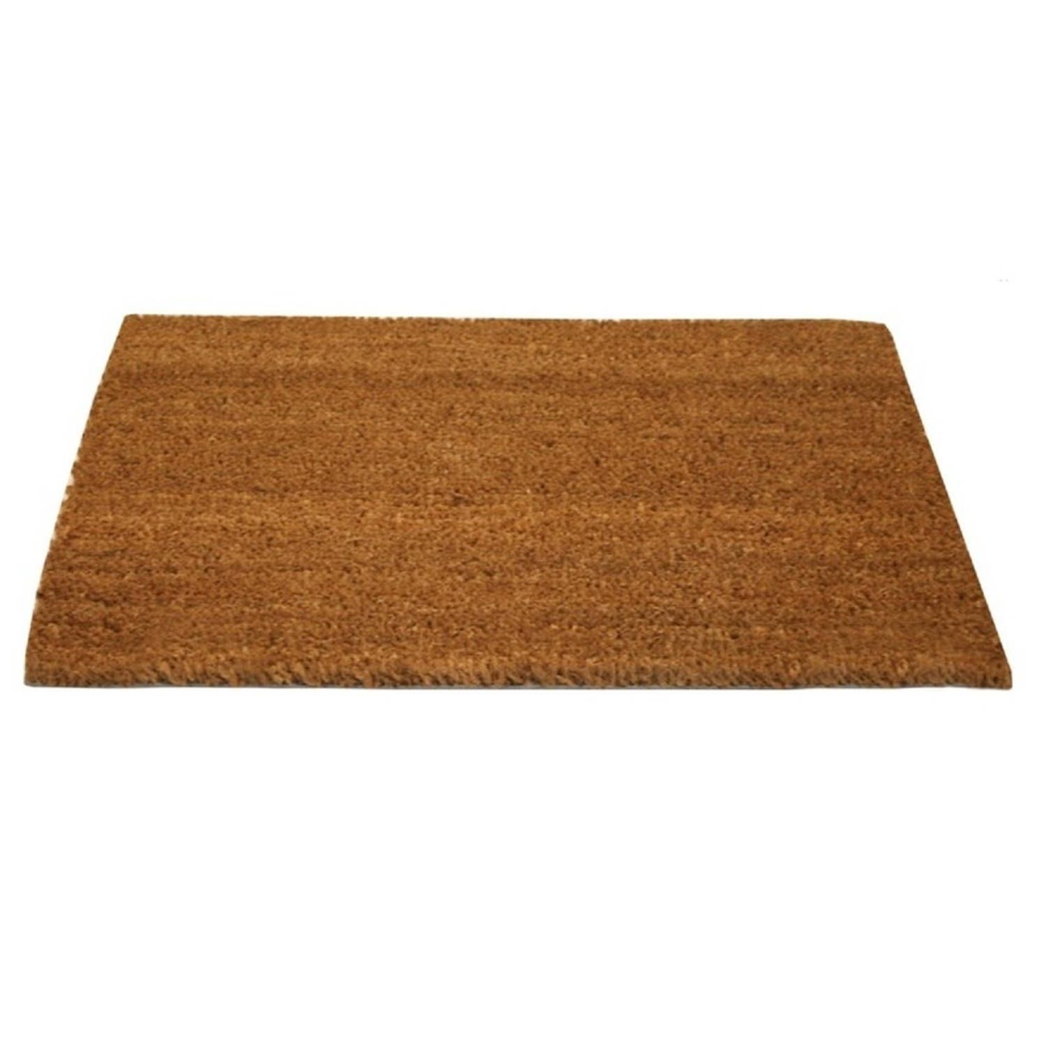 Benson Luxe Deurmat Kokosmat 40 X 60 cm - Bruin