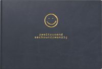 rido/idé Zakagenda Mod. Septimus 2026 "Smile" | A6 liggend, kunstleer