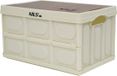 NILS CAMP NCB4007 - Kampeerdoos - Wit - 2-in-1 Tafel - Opvouwbaar