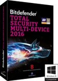 Bitdefender Total Security Multi-device 2016 - 3 appareils - 2 ans - Néerlandais / Français