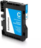Inktkenners Cyaan Inktcartridge voor Ricoh SG 3210DNw / SG 3220DNw (GC51) - 1000 Pagina's