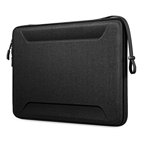 FINPAC 360 ° Beschermende Laptop Hard Shell Sleeve Case voor Macbook Pro 14 2021, MacBook Air 13 M2/M1 2022-2018, MacBook Pro 13 2022-2016, Schokbestendig Carrrying Cover voor iPad Pro 12.9 2021-2018,