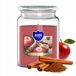 Aegis Grote Geurkaars Glas 100u Appel Kaneel 500g - Lang Brandend