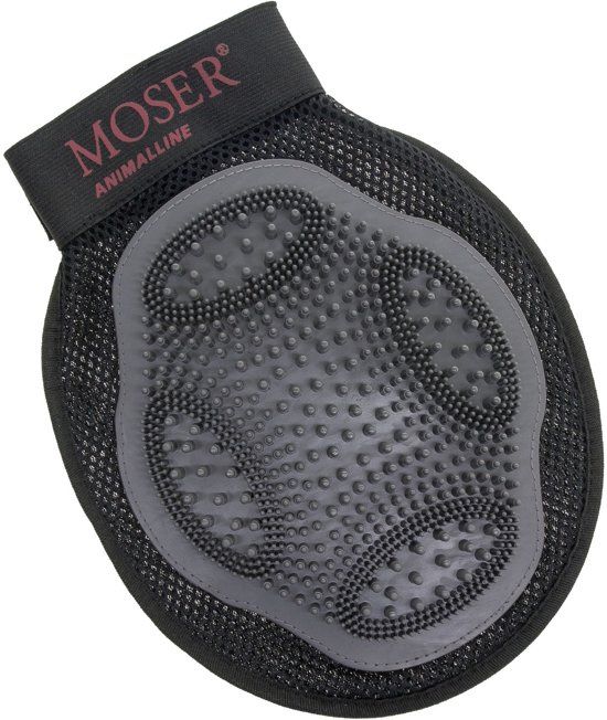 MOSER handschoenborstel - Zwart Zwart/Grijs