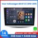 Awesafe 10.1 inch Android 14.0 Autoradio voor Volkswagen Passat B6 B7 CC (2010-2015) - 2+64GB, Draadloos CarPlay & Android Auto, Bluetooth, WiFi, GPS Navigatie