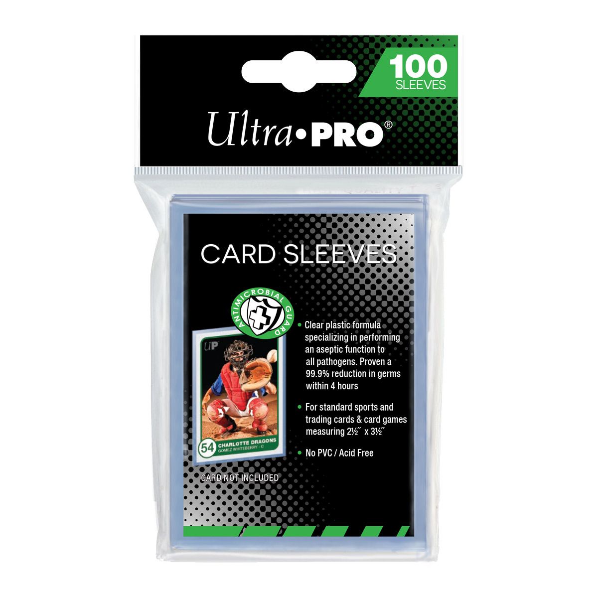 Antimicrobial Card Sleeves (100 stuks)