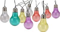 Garden Pro Solar Feestverlichting - 10 Gekleurde LED Lampjes - 2 Meter